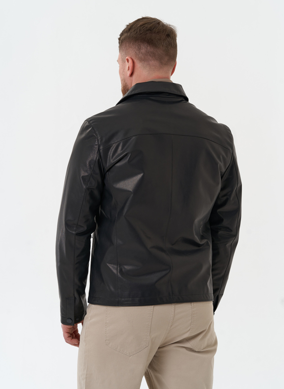 Мужская куртка из натуральной кожи 