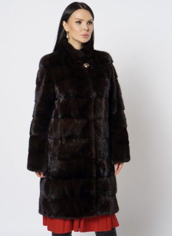 Шуба из норки