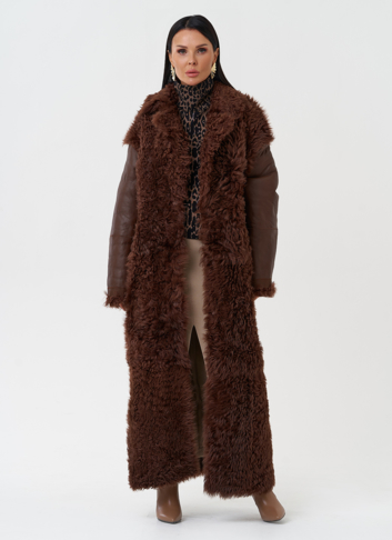 Двухсторонняя натуральная дубленка